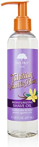 Amazon.com: Tree Hut bare Moisturizing Shave Oil, Tahitian Bean, Vanilla, 7.7 Fl Oz : Beauty & Pe... | Amazon (US)