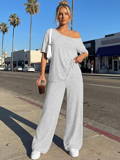 This set = effortless vibes only ✨ Perfect for slow mornings, coffee dates, or long travel days. You’ll never wanna take it off 🤍 #cozyoutfit #amazonfinds #loungewearlove #casualfits #ltktravel 

 #LTKSeasonal #LTKU #LTKTravel