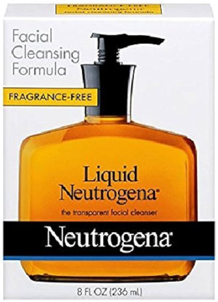 Neutrogena Fragrance Free Liquid Facial Cleansing Formula, 8 Oz (2 Pack) | Amazon (US)