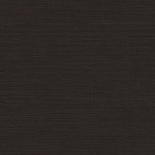 Faux Horizontal Grasscloth Black Raven Removable Peel and Stick Vinyl Wallpaper, 28 sq. ft. | The Home Depot
