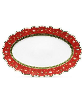Villeroy & Boch Toy's Delight Oval Platter - Macy's | Macy's