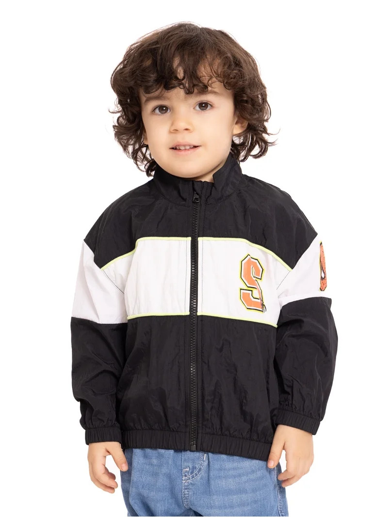 Marvel Spider-Man Toddler Full Zip Jacket with Long Sleeves, Sizes 12M-5T | Walmart (US)