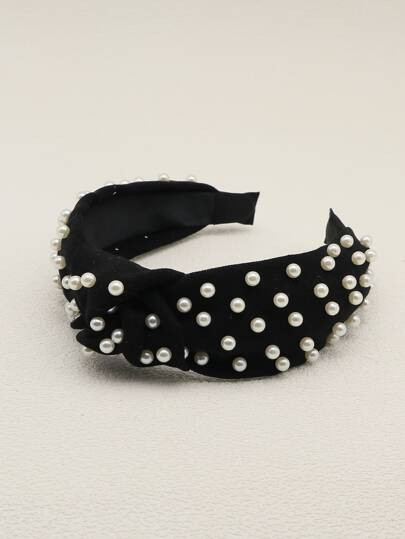 Faux Pearl Decor Headband | SHEIN