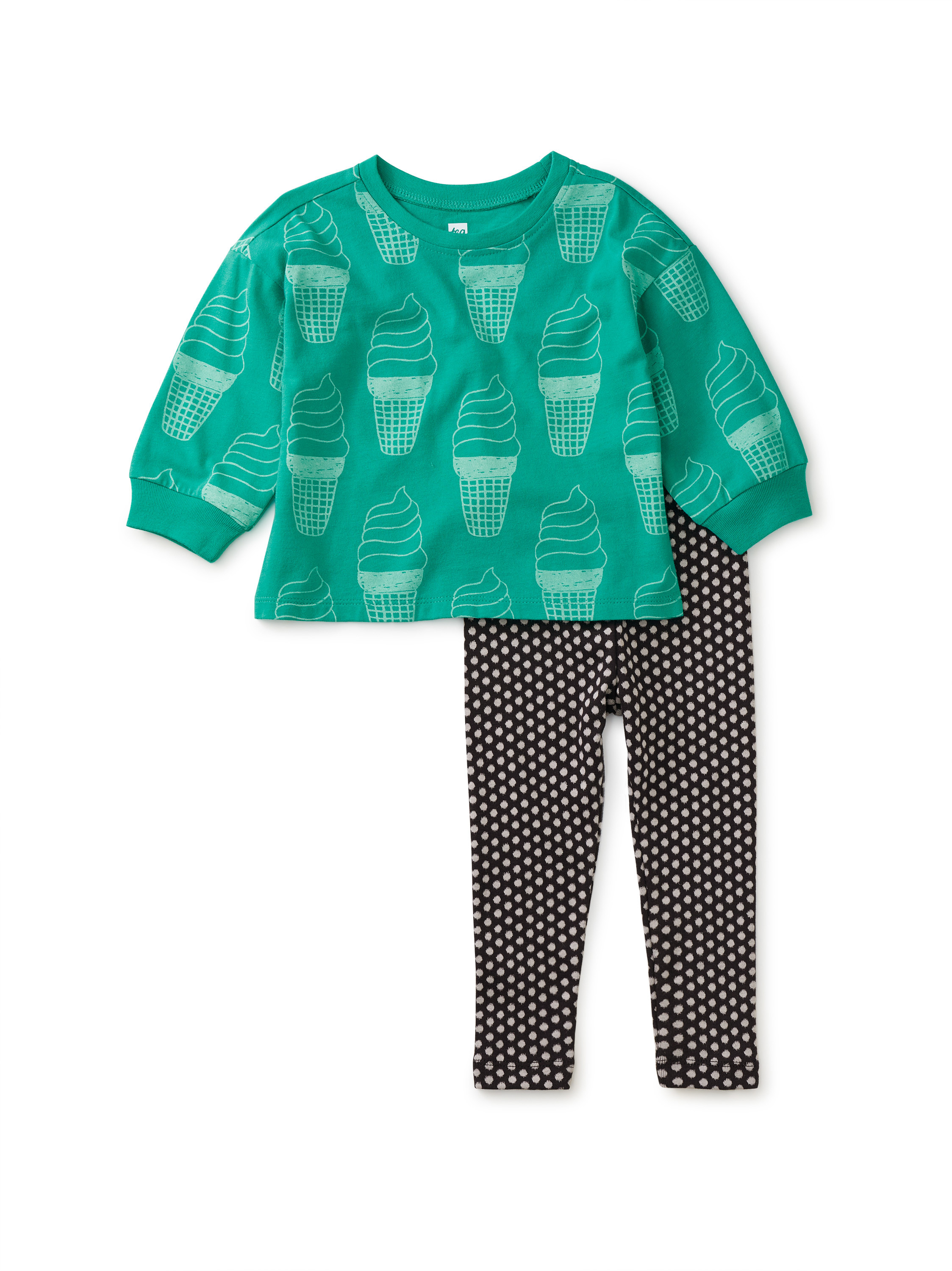 Long Sleeve Comfy Baby Set | Tea Collection