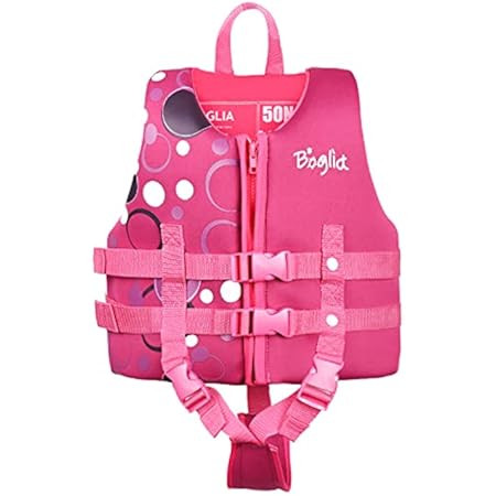 Genwiss Baby Girl Swim Vest Toddler Swim Vest for Age 18 Months - 2 Years Baby Toddler Fit 20-28 lbs | Amazon (US)