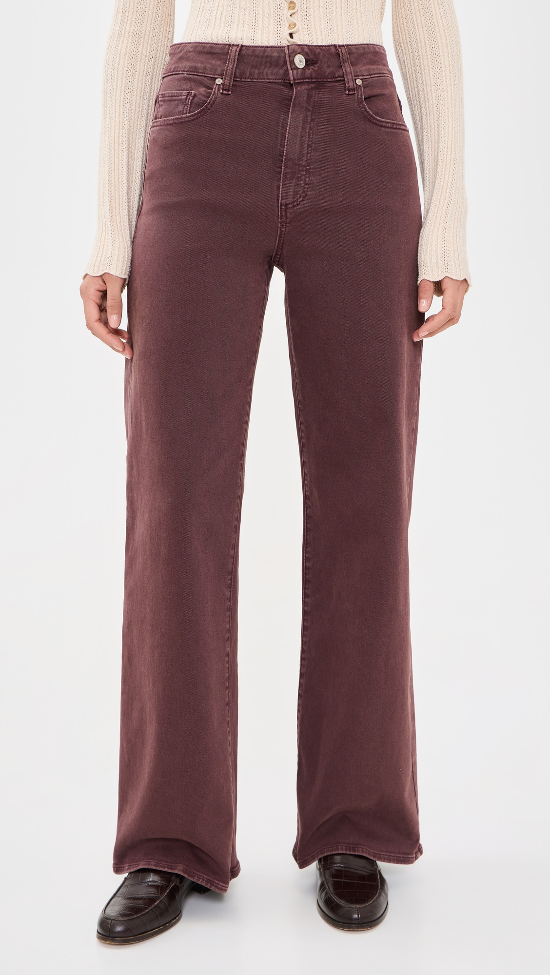 PAIGE Anessa Jeans 31 Vintage Wild Mulberry 33 | Shopbop