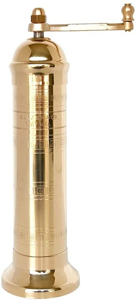 The Original European Salt and Pepper Mill 8” Brass Salt Mill | Amazon (US)