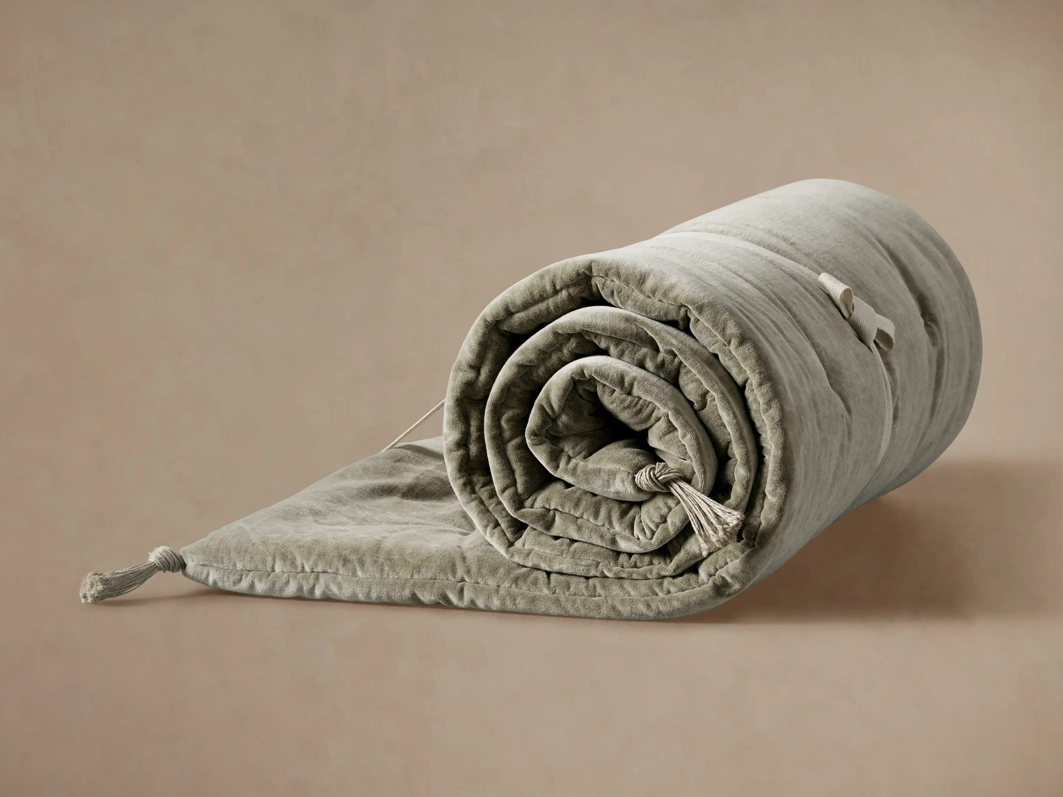 Stone Washed Velvet Throwbed | Arhaus