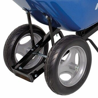 Kobalt  7-cu ft Steel Wheelbarrow with Flat-Free Tire | Lowe's