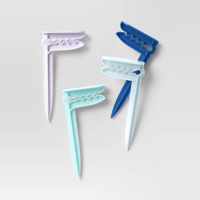 4pk Towel Clips - Sun Squad™ | Target