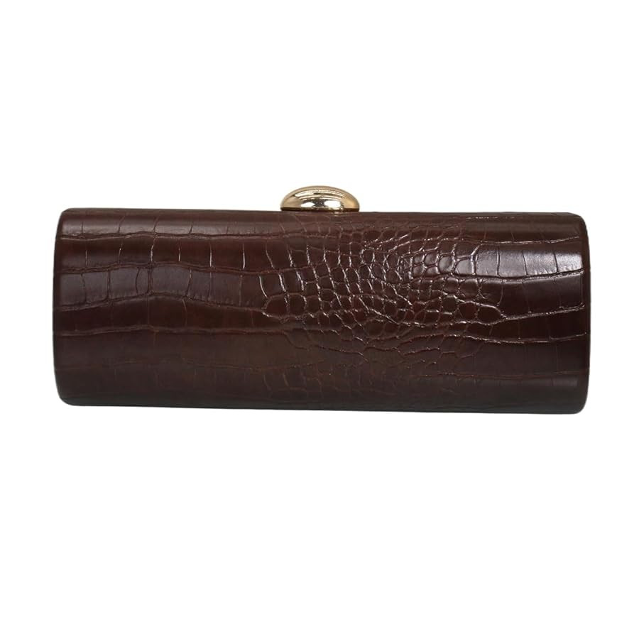 Women PU Leather Long Purse Handbag Crocodile Pattern Shoulder Clutch Bag for Casual Party | Amazon (US)