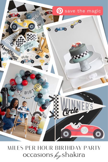 My very first birthday theme party collection with My Mind’s Eye is LIVE! MILES per hour is a nod at my sweet sons Miles and Xander! Use code SHAKIRA20 to save! Be sure to download the free editable invitation as well!

#LTKFamily #LTKParties #LTKKids