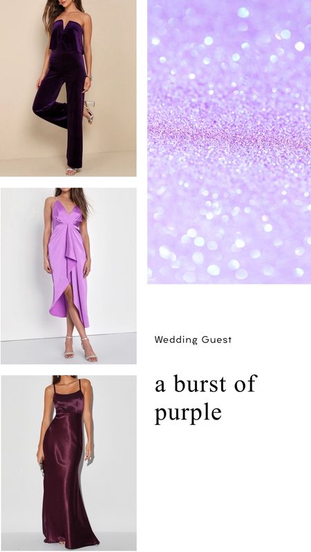 A burst of purple for spring and summer weddings! 💜 

#LTKfindsunder100 #LTKwedding #LTKmidsize