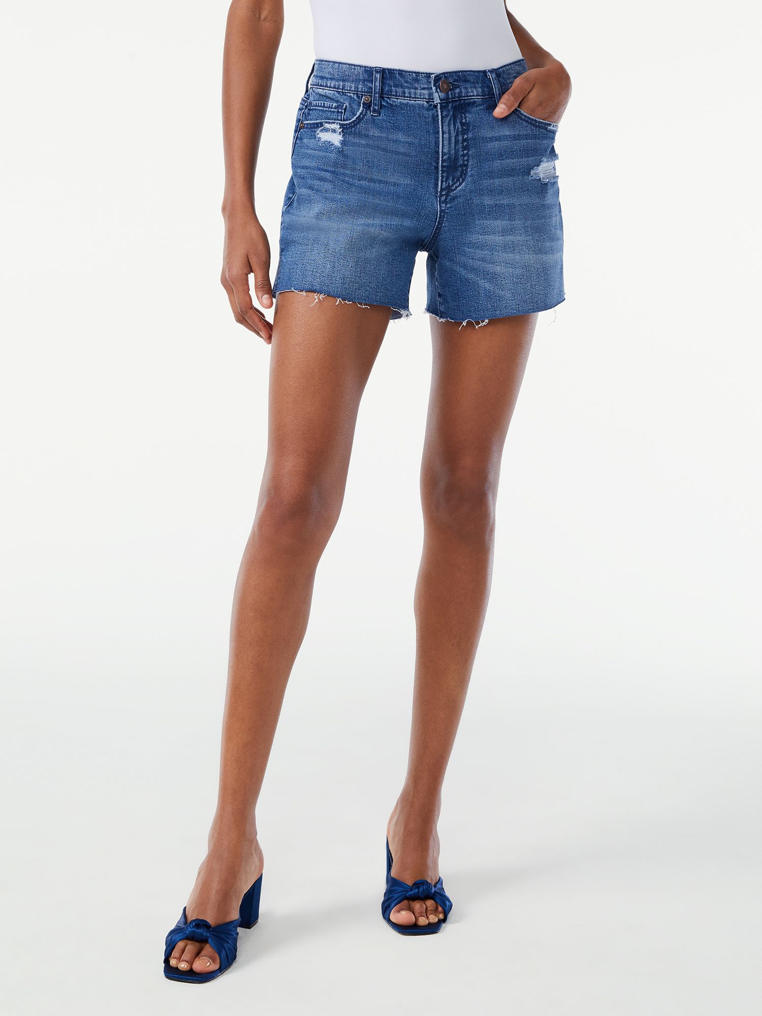 Scoop Women's Fayette Retro Boy Shorts - Walmart.com | Walmart (US)