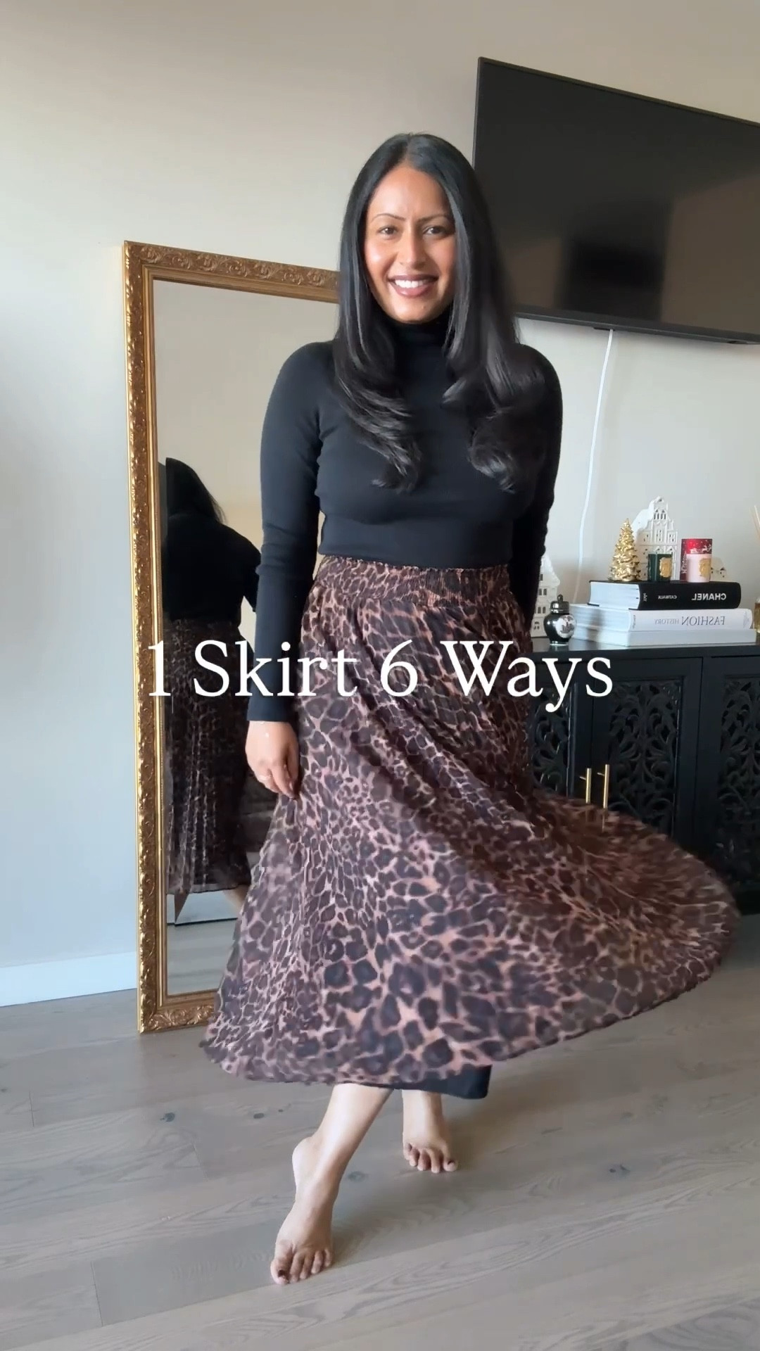 One loopy print pleated skirt styled six ways for fall 🤎🍂

#LTKootd #LTKSeasonal #LTKSaleAlert