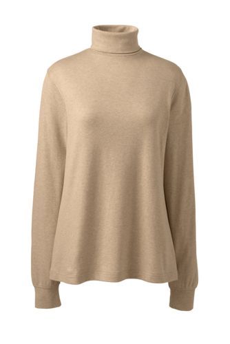 Women's Relaxed Seamless Turtleneck | Lands' End (US)