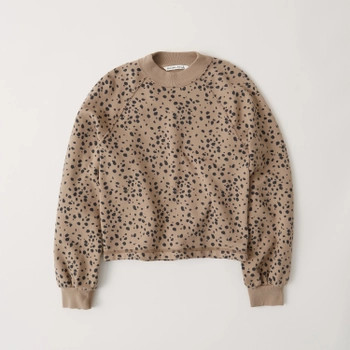 Mini Mockneck Sweatshirt | Abercrombie & Fitch (US)