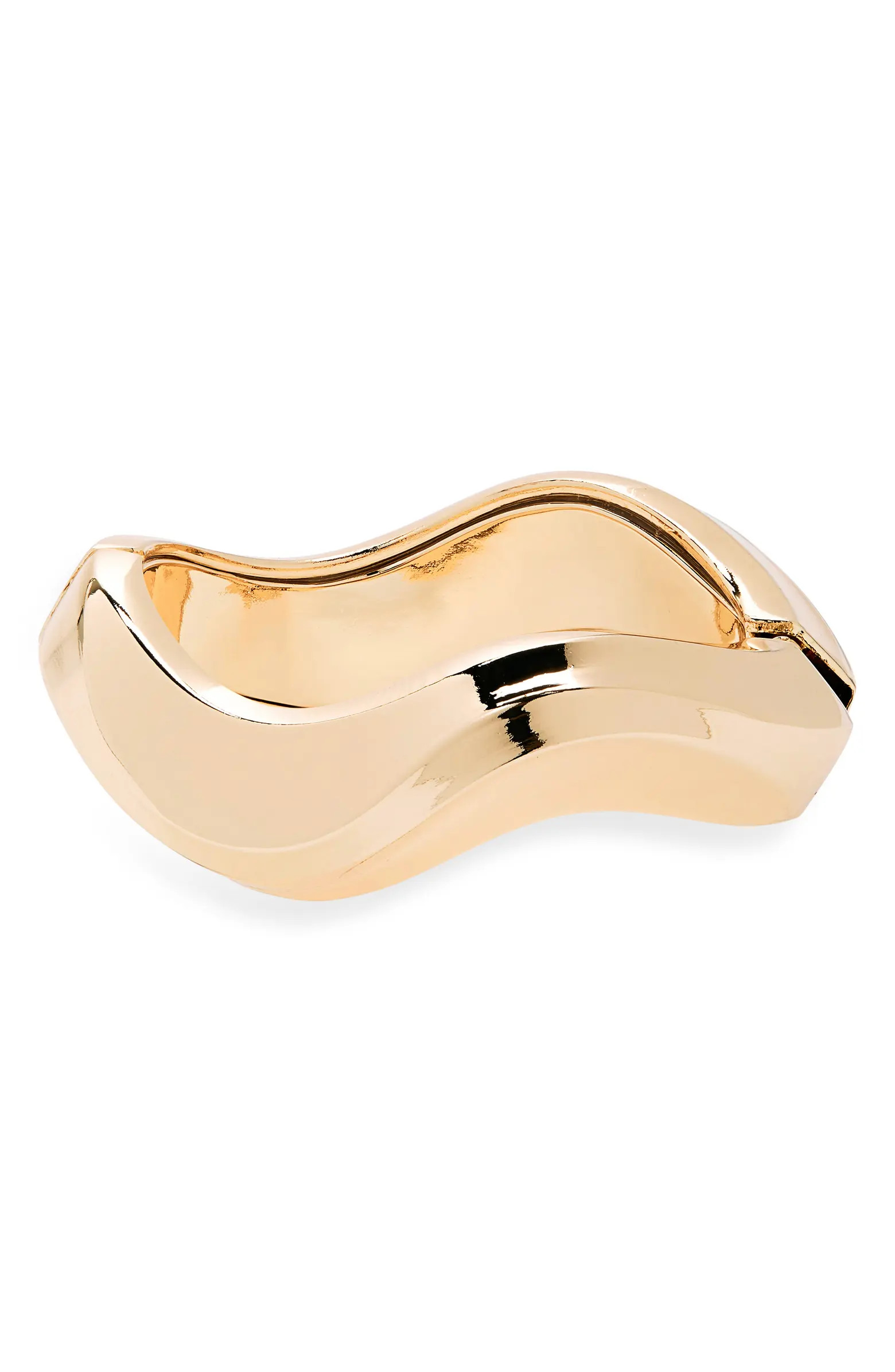 Nordstrom Wavy Statement Hinge Bracelet | Nordstrom | Nordstrom