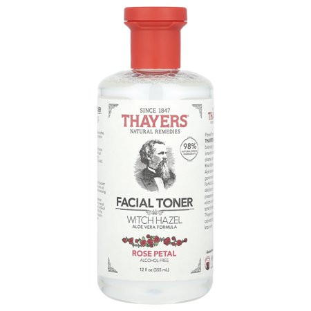 Thayers Facial Toner Witch Hazel Aloe Vera Formula Rose Petal -- 12 fl oz | Walmart (US)