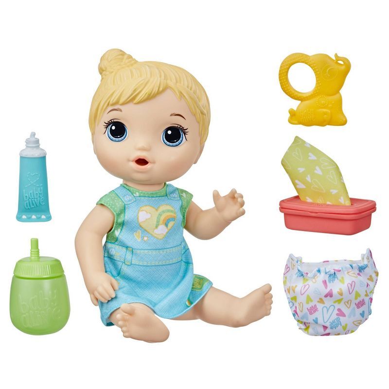 Baby Alive Change &#39;n Play Baby Doll - Blonde Hair | Target