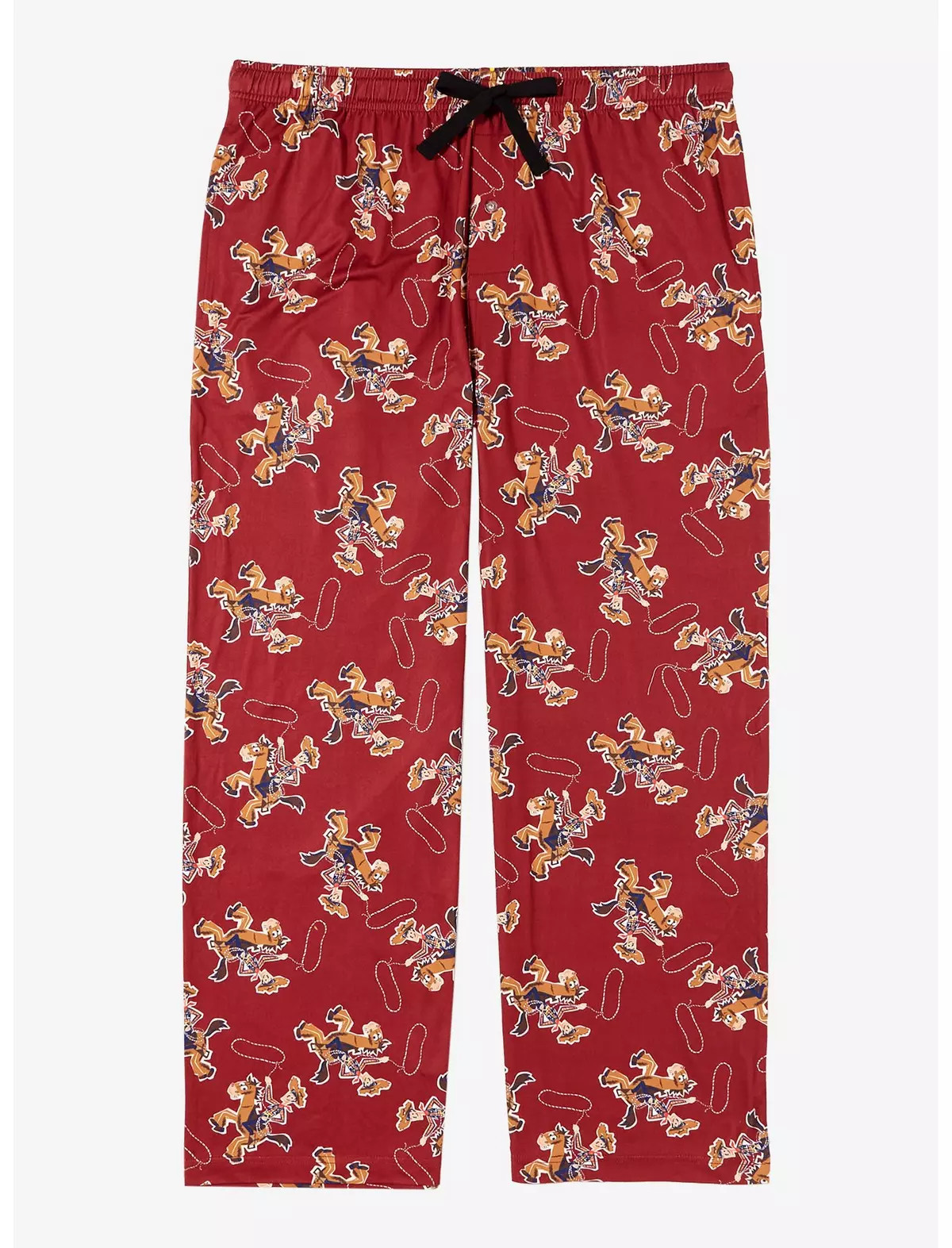 Disney Pixar Toy Story Woody and Bullseye Allover Print Women's Plus Size Sleep Pants — BoxLunc... | BoxLunch