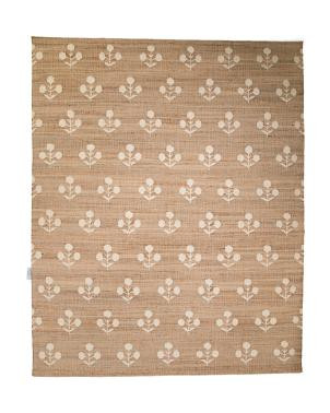 8x10 Jute Blend Orchard Floral Area Rug | TJ Maxx