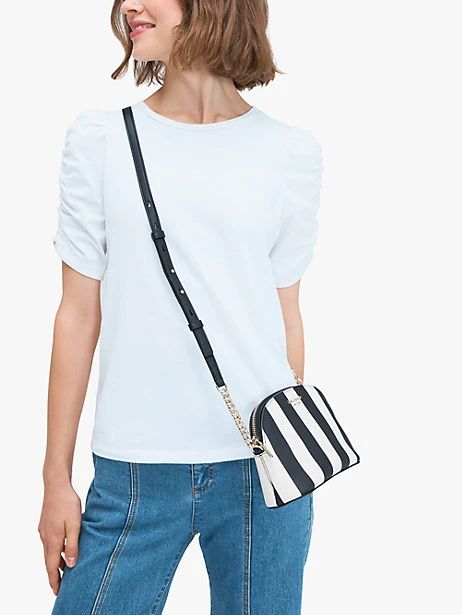 spencer stripe small dome crossbody | Kate Spade (US)