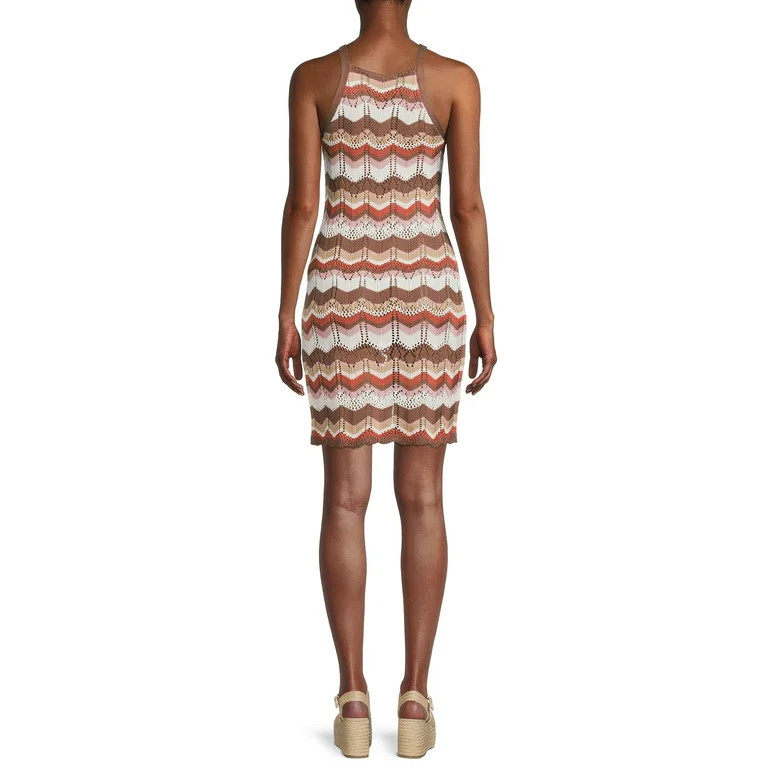 No Boundaries Juniors' Sleeveless Crochet Dress | Walmart (US)
