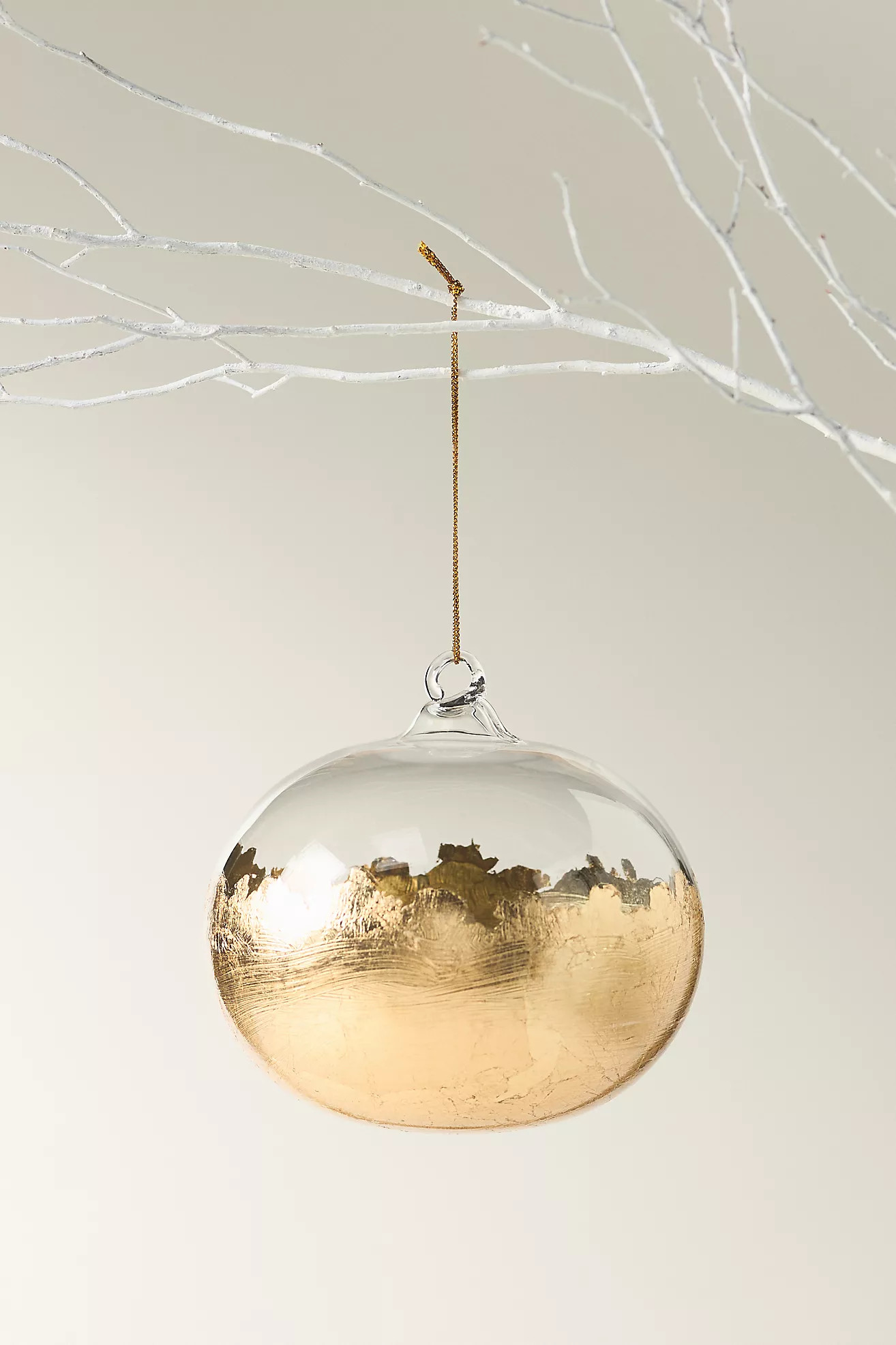 Gilded Orb Ornament | Anthropologie (US)