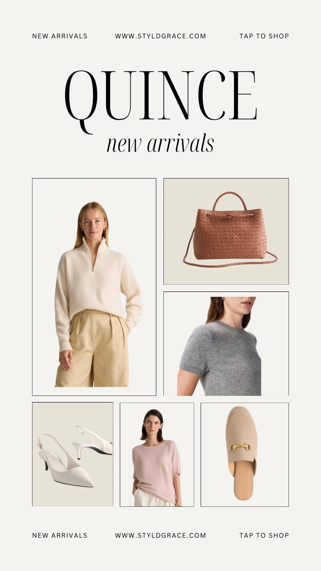 Quince new arrivals 

#LTKWorkwear #LTKmomlife #LTKFindsUnder50