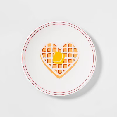8.5" Melamine Waffle Decal Salad Plate - Opalhouse™ | Target
