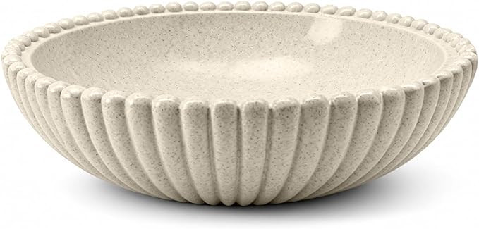 Large 10 Inch Resin Decorative Bowl Handmade Fruit Bowl for Kitchen, Entryway Bowl for Keys & Mai... | Amazon (US)