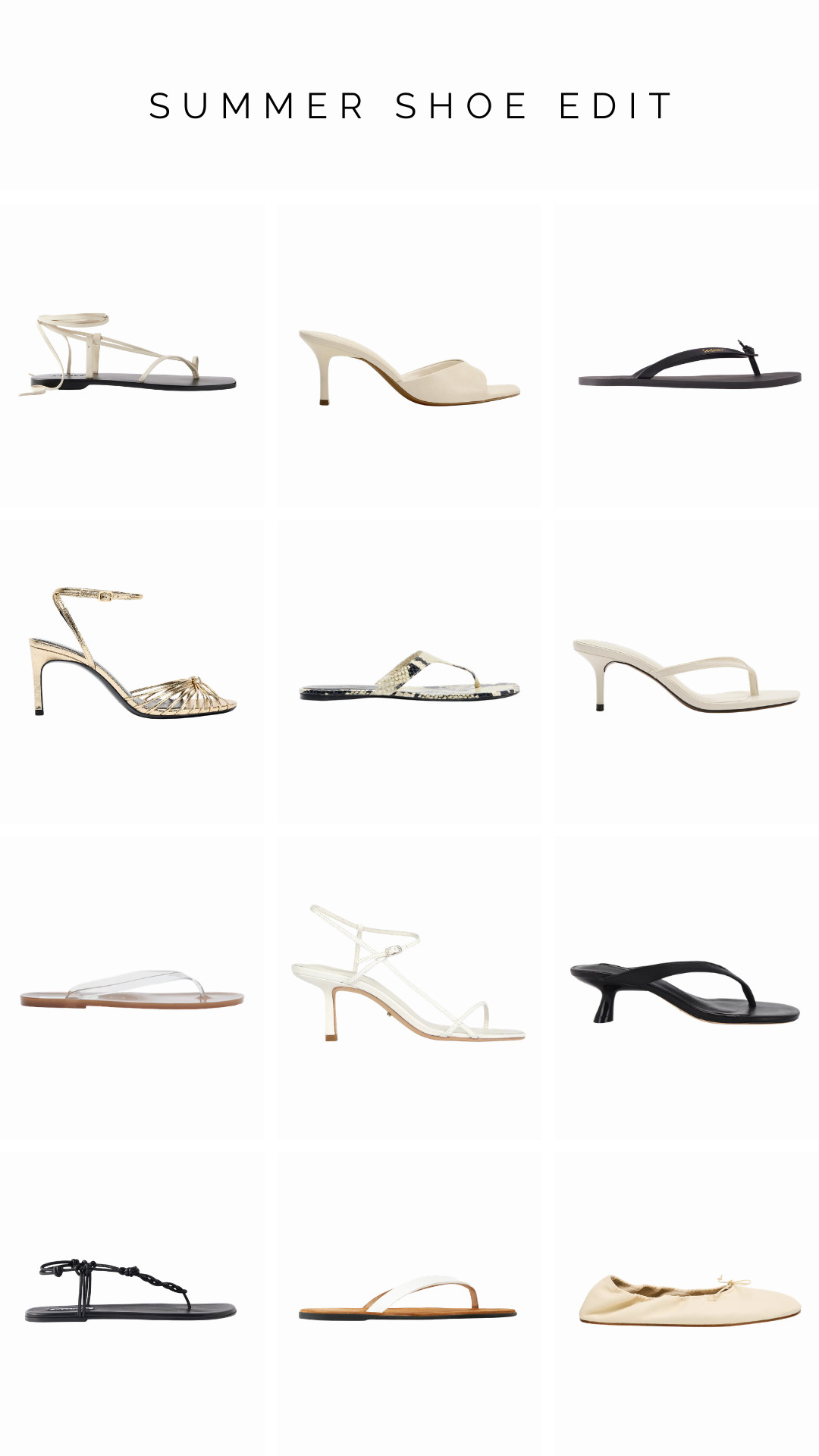 Summer shoe edit 

 