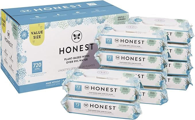 The Honest Company Baby Wipes - 720 Count, 72 Count (Pack of 10) | Amazon (US)