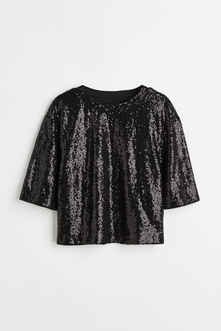 Sequined Top | H&M (US)