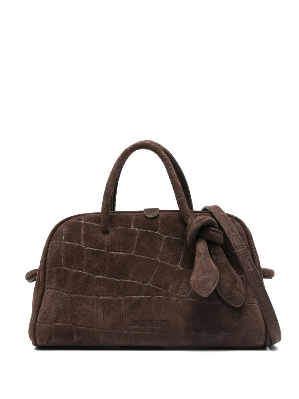 Jacquemus The Small Turismo Soft Bowling Bag | Brown | FARFETCH AE | Farfetch Global