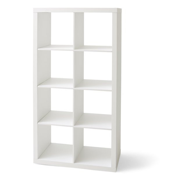 Liiiv 8-Cube Storage Organizer, White Texture | Walmart (US)