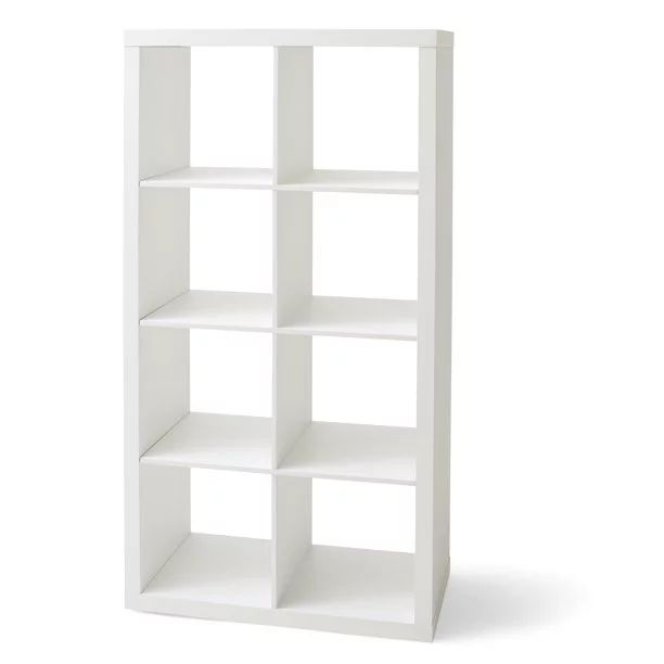 Liiiv 8-Cube Storage Organizer, White Texture | Walmart (US)