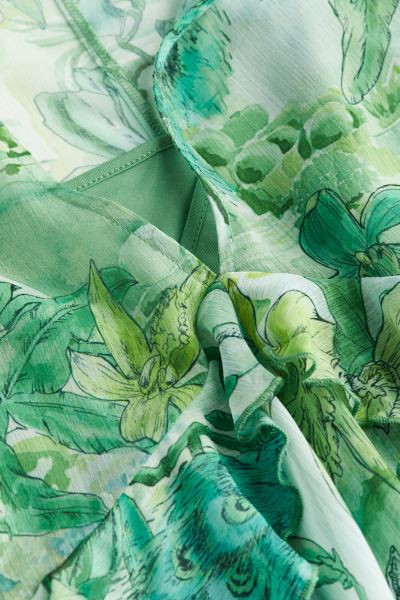 Long Flounced Dress | H&M (US + CA)