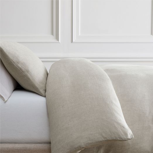 European Flax Linen Duvet Cover & Shams | West Elm (US)