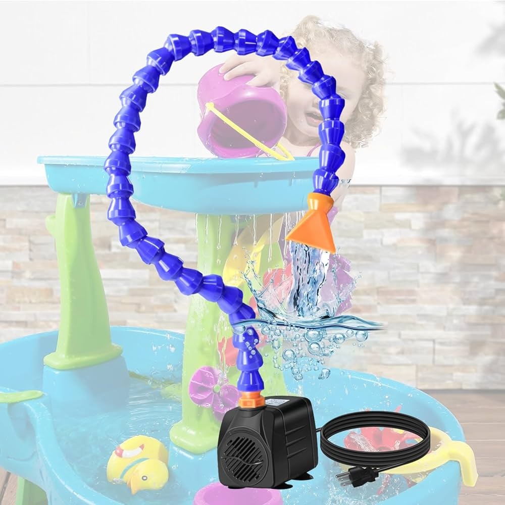 Water Table Pump, Water Pump for Kids Water Table, Summer Outdoor Water Game Toys for Kids Ages 3... | Amazon (US)