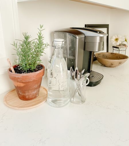 FARMHOUSE PANTRY 
.
Add in a great coffee machines, water containers, herbs and bowls for fruit —and flowers! 

#LTKFind #LTKhome #LTKstyletip