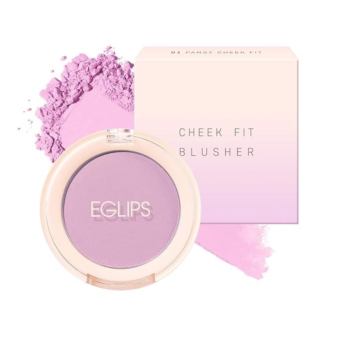 EGLIPS Cheek Fit Blusher_01 Pansy Cheek Fit 4g/0.14oz - blush | blush makeup | natural makeup | k... | Amazon (US)
