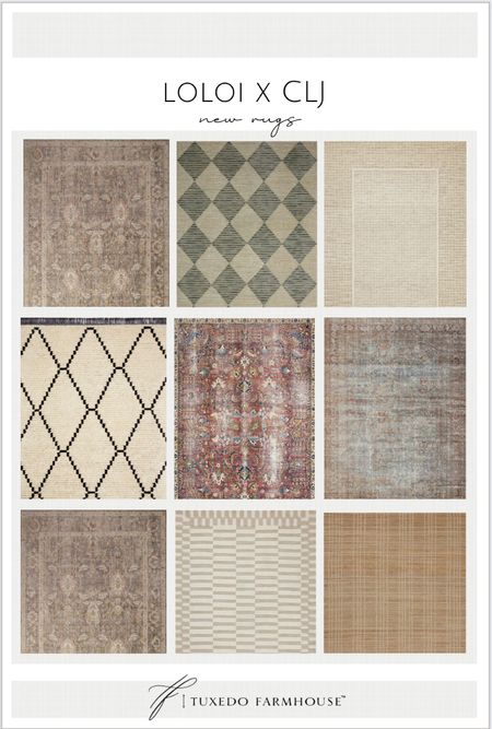 New Loloi rugs x CLJ! 

Home decor, living room, bedroom 

#LTKfindsunder100 #LTKSeasonal #LTKhome