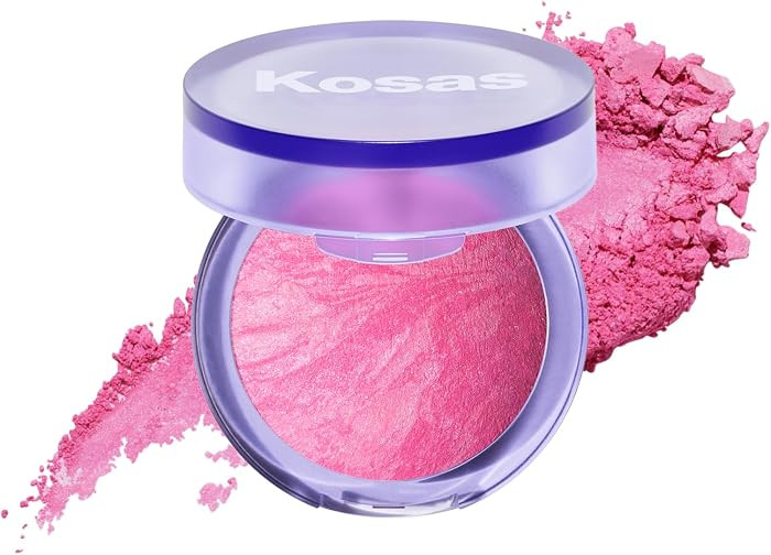 Kosas Blush is Life Baked Powder \u2013 Talc-Free Hydrating Blush with Squalane and Hyaluronic Ac... | Amazon (US)