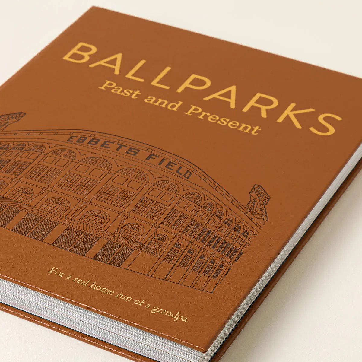 Ballparks Past and Present Premium Book | UncommonGoods