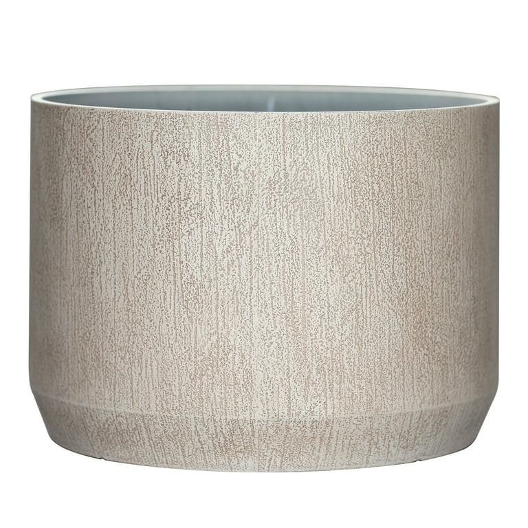 Dave & Jenny Marrs for Better Homes & Gardens Rogers Off-White Resin Planter, 16in x 16in x 11.5i... | Walmart (US)