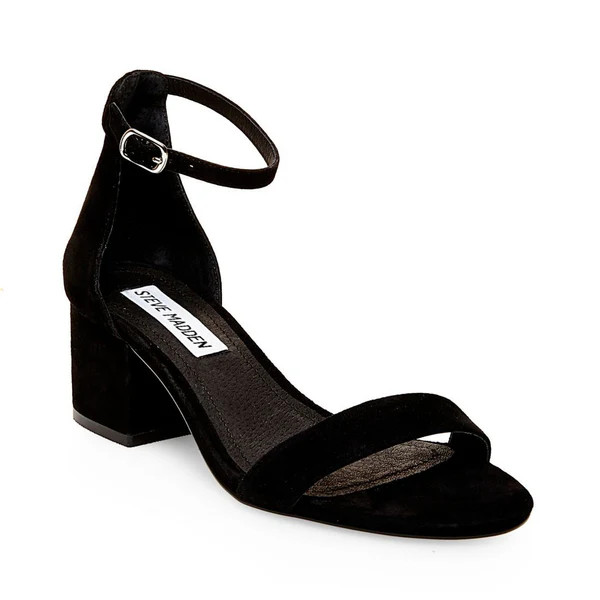 IRENE-M BLACK SUEDE | Steve Madden (Canada)