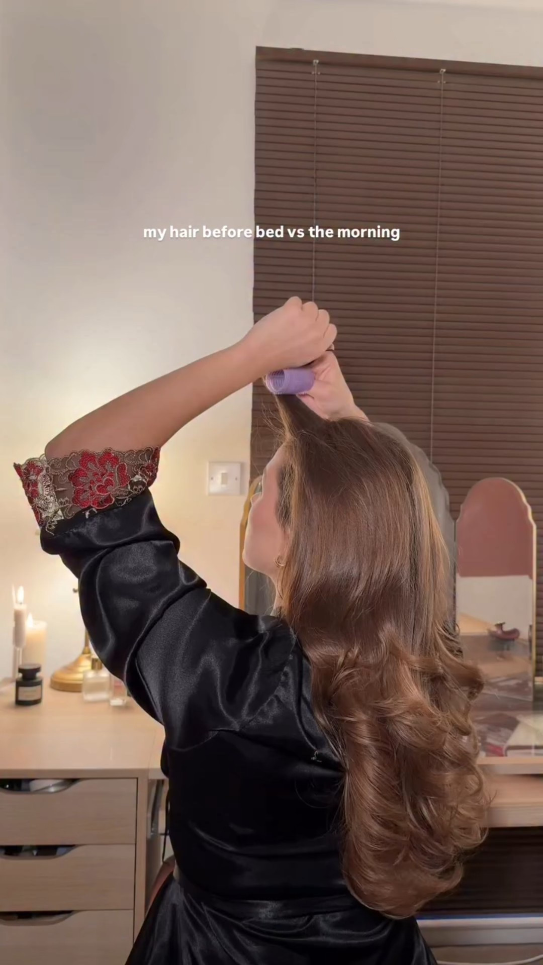 overnight donut bun for the BEST hair day ✍🏼🪄🌟🕯️