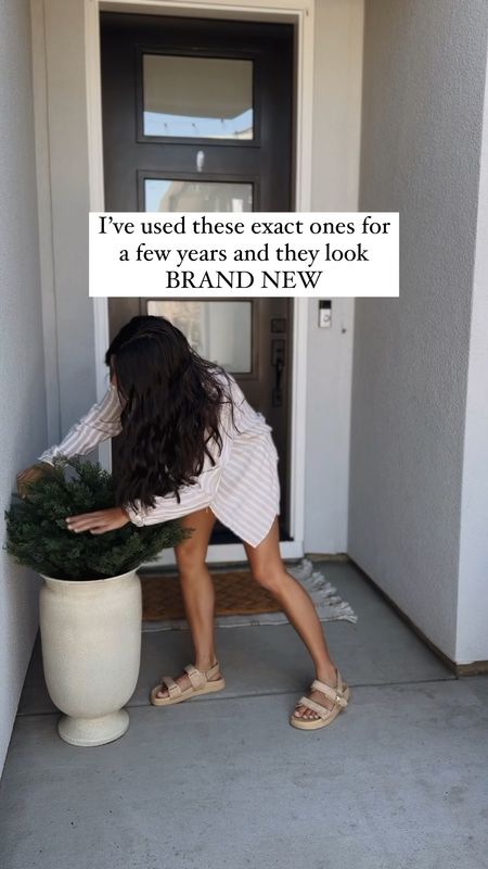 These faux cedar bushes are my go to and they are currently on major sale on amazon! Even my planters are on sale! Run!

#LTKhome #LTKsalealert #LTKSeasonal